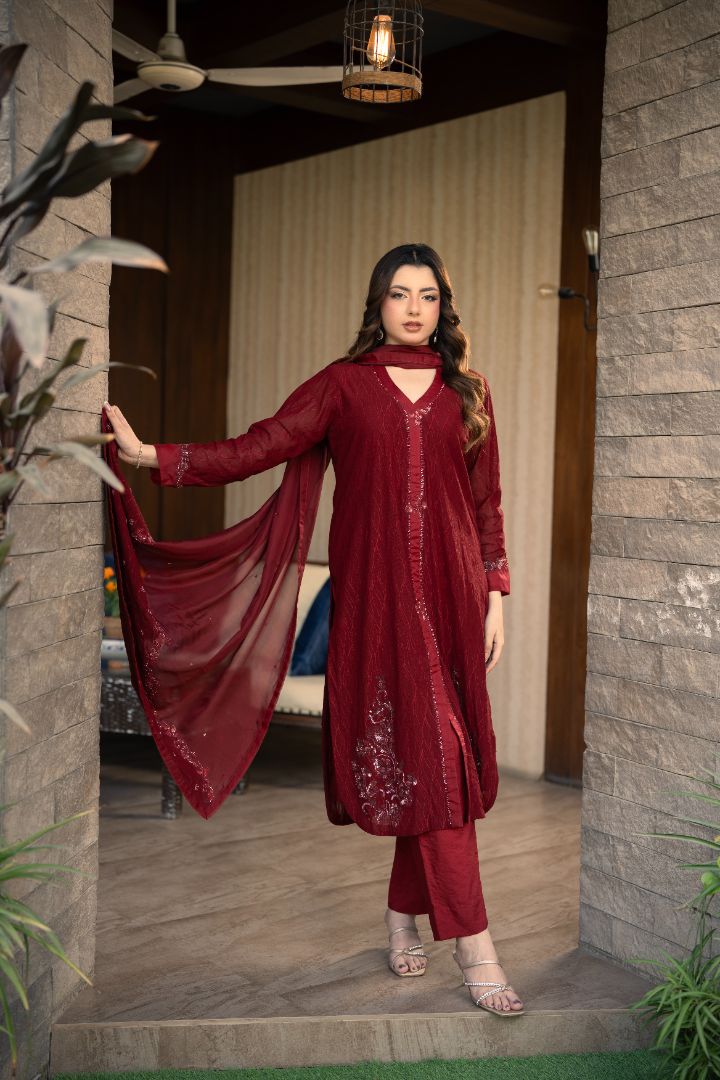 RED NET SHIRT & DOPP